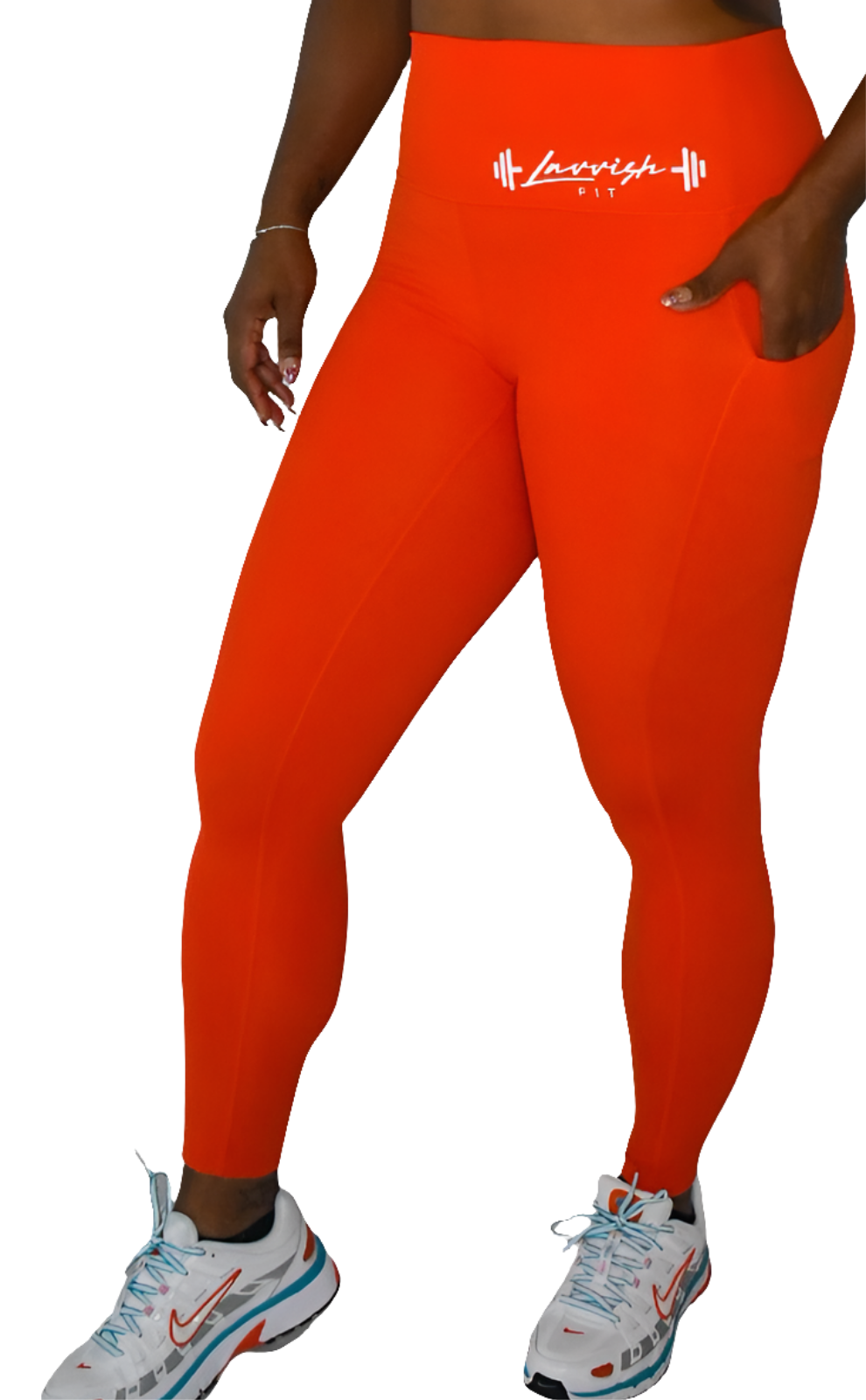 Riley High Waisted Pocket Legging ( Including Plus size)