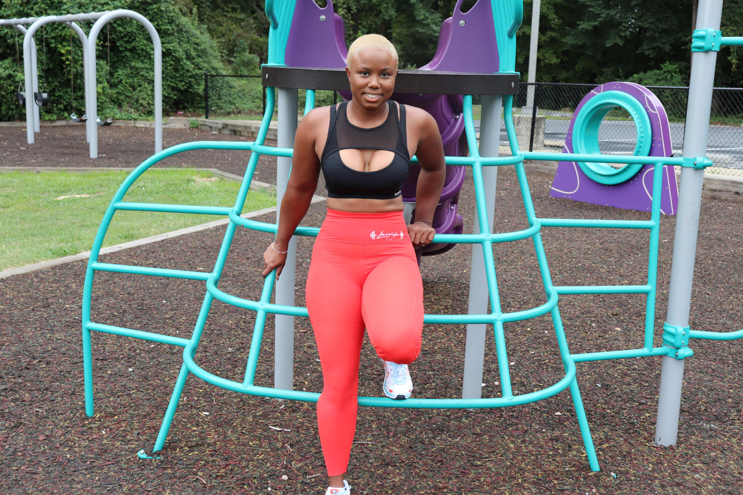 Harness Racerback Sports Bra ( Include Plus size )