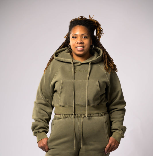 Comfort Cropped Hoodie